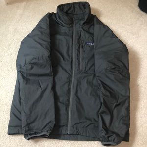 Grey Patagonia Rain Jacket